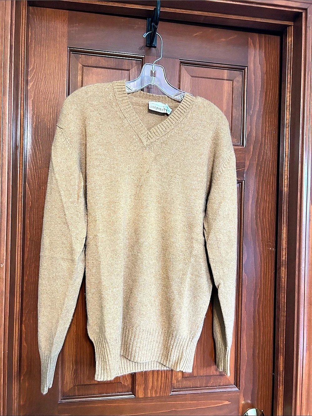 Lands' End Brown Crewneck Sweater